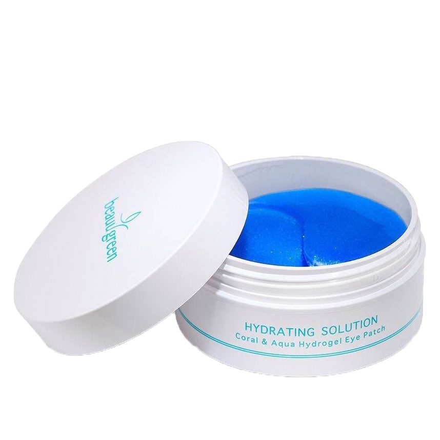 BeauuGreen Coral & Aqua Hydrogel Eye Patch (Medium Type) Маски-патчи 60шт