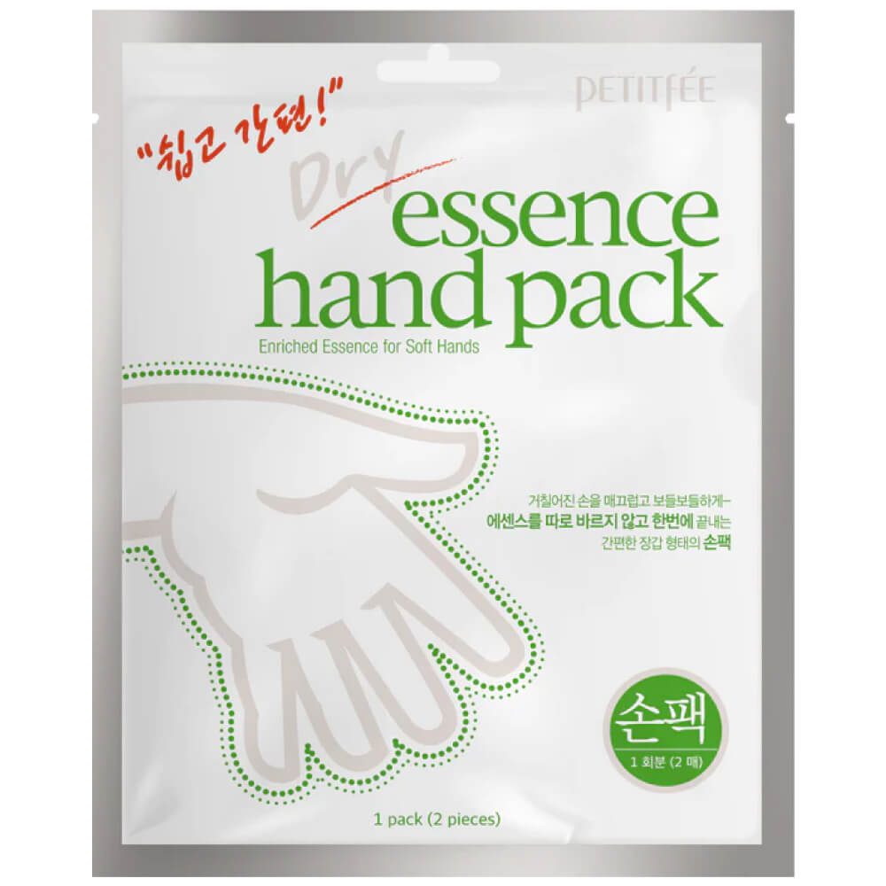 Petitfee Маска-перчатки для рук / Dry Essence Hand Pack 1 пара