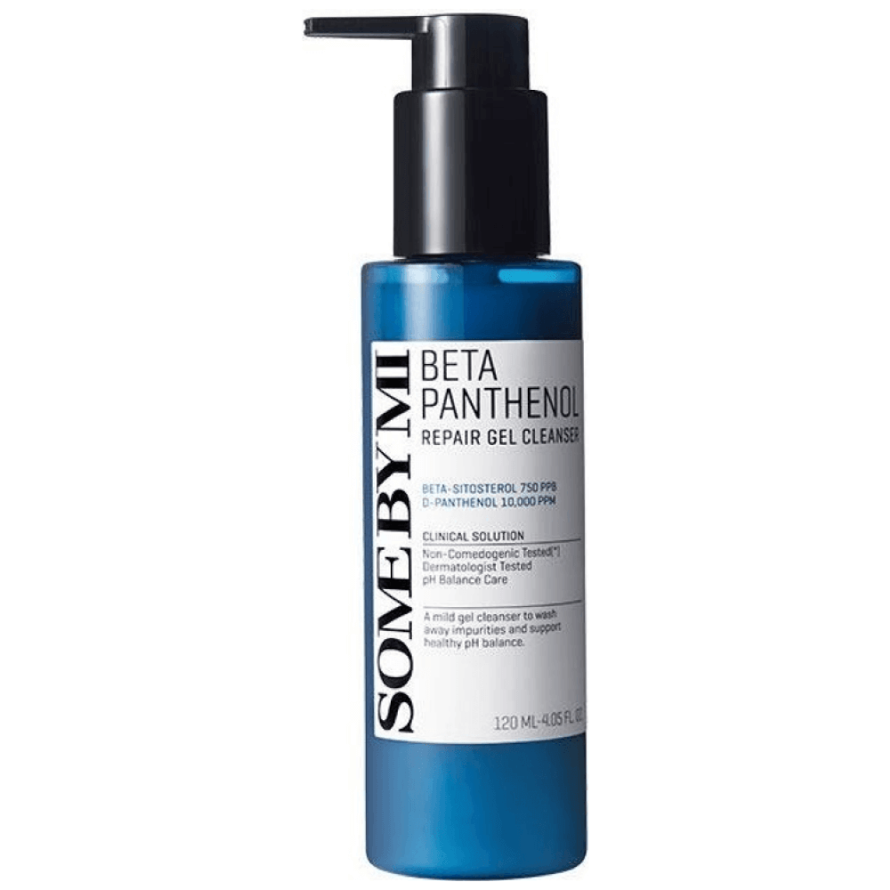 Some By Mi Beta Panthenol Repair Gel Cleanser 120ml Гель для умывания с бета-пантенолом и пробиотика