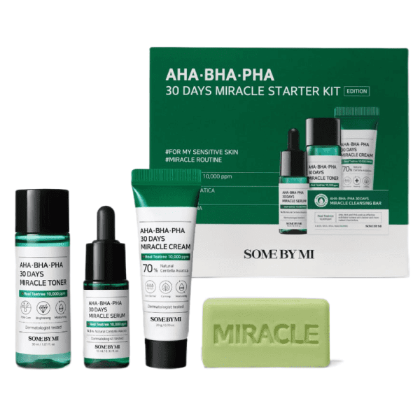 Some By Mi AHA-BHA-PHA 30 Days Miracle Starter Edition, Набор для проблемной кожи 150 мл