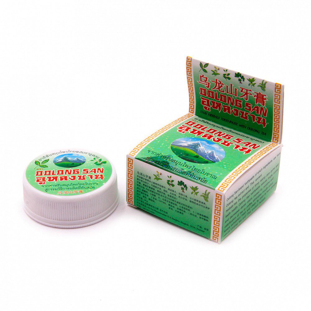 OOLONG SAN Зубная паста ЧАЙ УЛУН от налета и мягкого зубного камня, 30 гр
