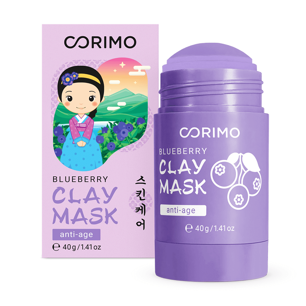 CORIMO Лавандовая глиняная маска для лица 40 г