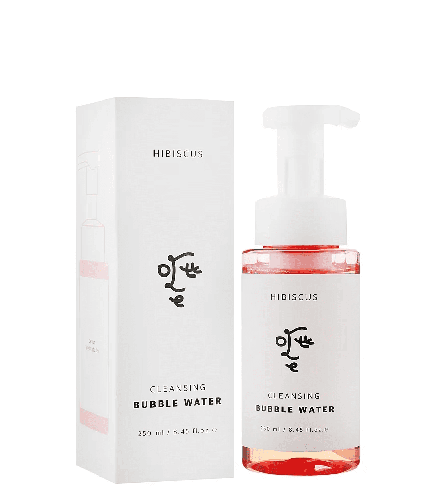 OTTIE Hibiscus Cleansing Bubble Water Мицелярная вода с гибискусом и комплексом пребиотиков 250мл