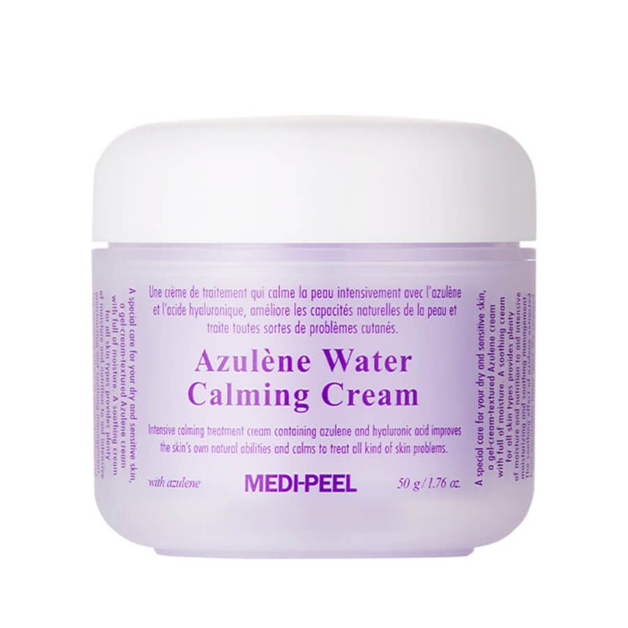 MEDI-PEEL Легкий успокаивающий гель-крем с азуленом Azulene Water Calming Cream