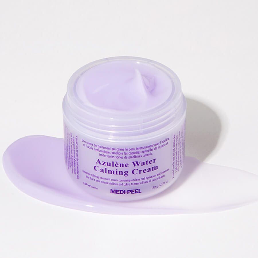 MEDI-PEEL Легкий успокаивающий гель-крем с азуленом Azulene Water Calming Cream