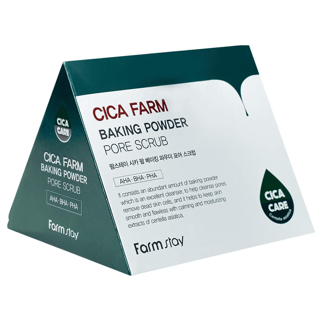 FarmStay Cica Farm Скраб для очищения пор с центолой азиатской Centela Asian Pore Scrub 7г*1шт