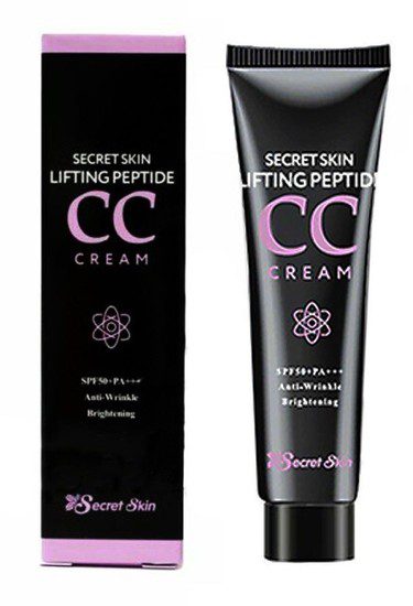Secret Skin CC-крем с лифтинг эффектом Lifting Peptide CC Cream SPF50+ PA+++