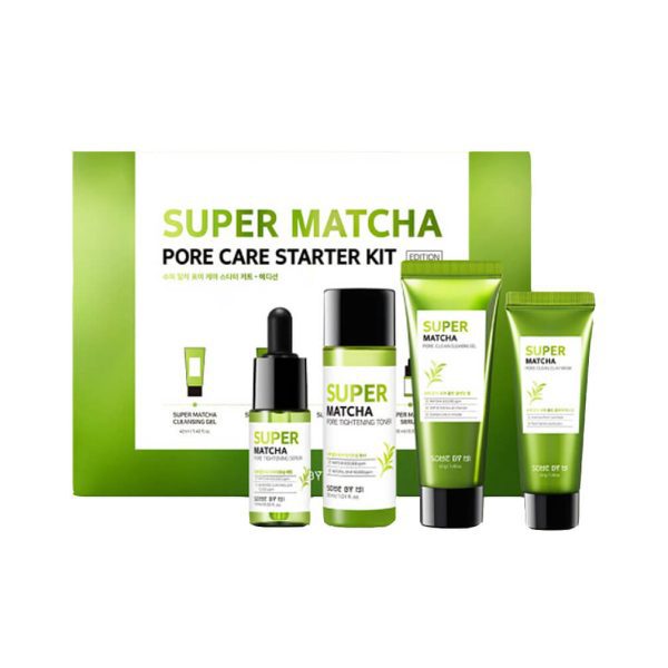 Some By Mi Super Matcha Pore Care Starter Kit Набор миниатюр с Матча