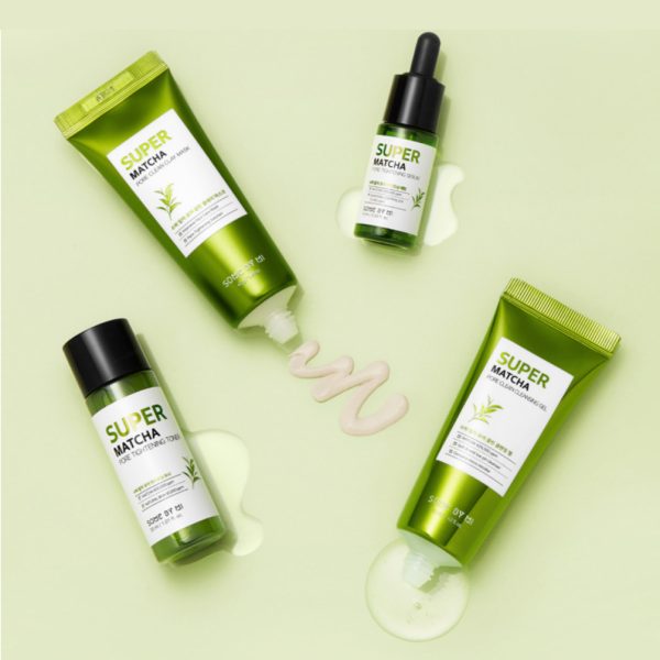 Some By Mi Super Matcha Pore Care Starter Kit Набор миниатюр с Матча