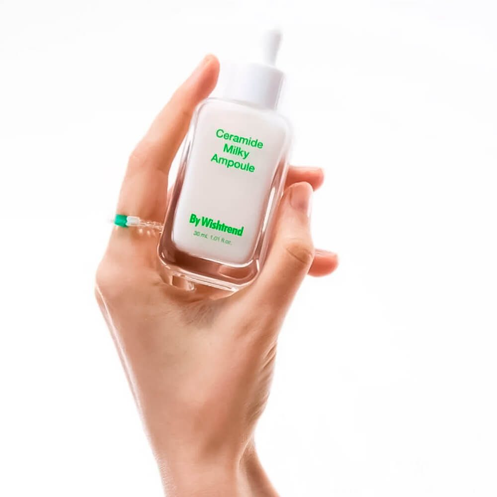 By Wishtrend Восстанавливающая сыворотка с церамидами Ceramide Milky Ampoule