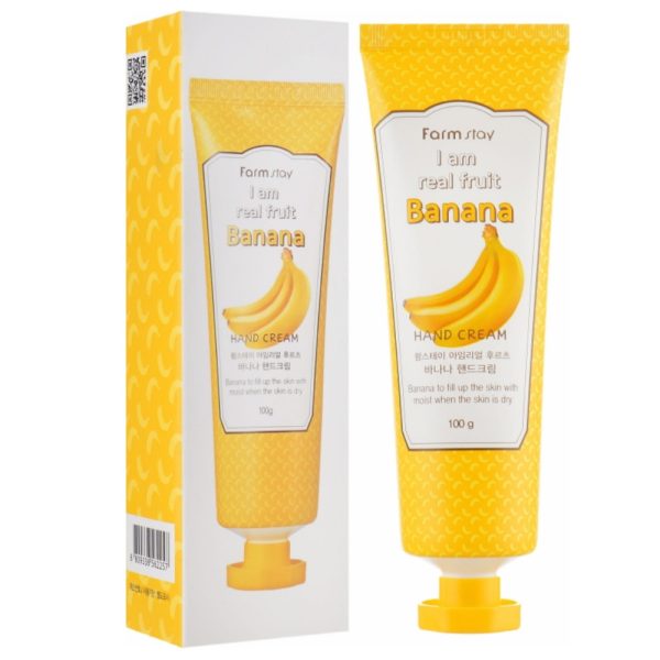 Farm Stay I am Real Fruit Banana Hand Cream Крем для рук с экстрактом банана, 100 гр