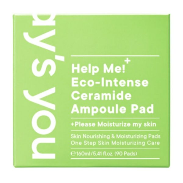 ONE DAY'S YOU Help Me ECO-INTENSE CERAMIDE AMPOULE PAD Тонер-пэды c керамидами (160 мл/90 шт)