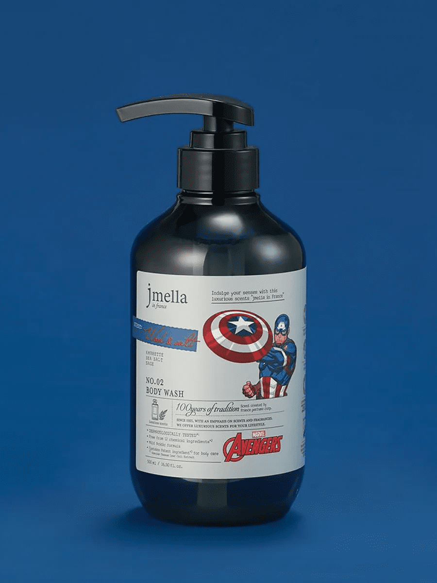 Jmella In France marvel wood & salt body wash Парфюмированный гель для душа, 500 мл