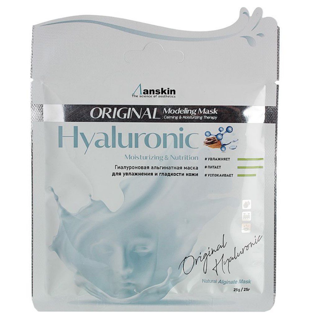 Anskin Альгинатная маска с гиалуроновой кислотой Original Hyaluronic Modeling Mask 25 г Anskin Альгинатная маска с гиалуроновой кислотой Original Hyaluronic Modeling Mask 25 г
