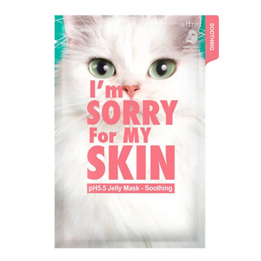 I’m Sorry for My Skin pH5.5 Jelly Mask — Soothing (Cat) Маска тканево-гелевая 33 мл