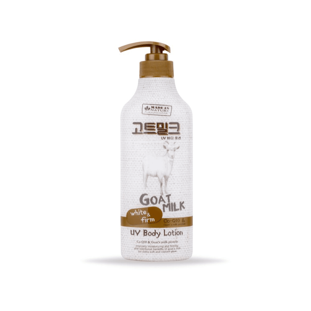 MADE IN NATURE Лосьон для тела ПРОТЕИНЫ КОЗЬЕГО МОЛОКА Goat Milk Body Lotion, 450 мл
