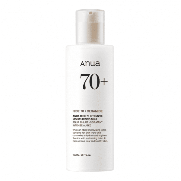 ANUA Молочко-эмульсия с рисовым экстрактом и керамидами/Rice 70 Intensive Moisturizing Milk,150ml