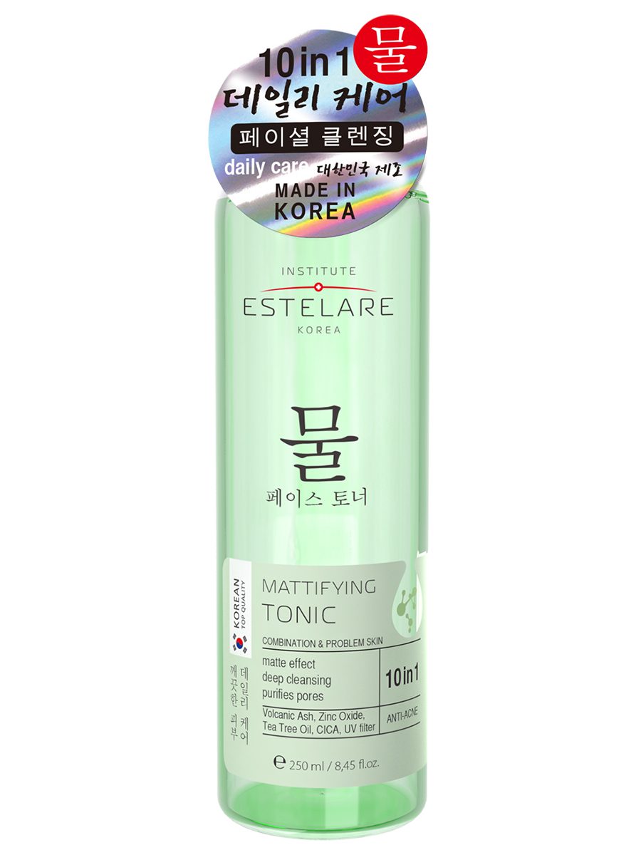 INSTITUTE ESTELARE Тоник для лица МАТИРУЮЩИЙ 10 в 1 с цинком Mattifying Tonic, 250 мл INSTITUTE ESTELARE Тоник для лица МАТИРУЮЩИЙ 10 в 1 с цинком Mattifying Tonic, 250 мл