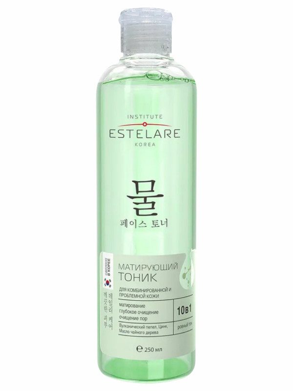 INSTITUTE ESTELARE Тоник для лица МАТИРУЮЩИЙ 10 в 1 с цинком Mattifying Tonic, 250 мл INSTITUTE ESTELARE Тоник для лица МАТИРУЮЩИЙ 10 в 1 с цинком Mattifying Tonic, 250 мл