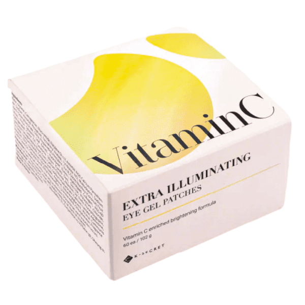 K-SECRET Extra Illuminating Eye Gel Patches (Vitamin C) Патчи для глаз, 60 шт