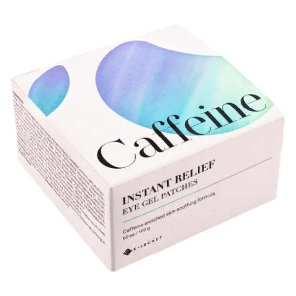 K-SECRET Instant Relief Eye Gel Patches (Caffiene) Патчи для глаз, 60 шт