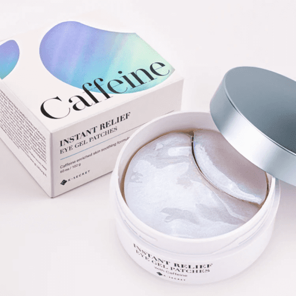 K-SECRET Instant Relief Eye Gel Patches (Caffiene) Патчи для глаз, 60 шт