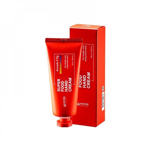 EYENLIP SUPER FOOD HAND CREAM #AVOCADO & FIG Крем для рук с экстрактом авокадо и инжира 100мл EYENLIP SUPER FOOD HAND CREAM #AVOCADO & FIG Крем для рук с экстрактом авокадо и инжира 100мл