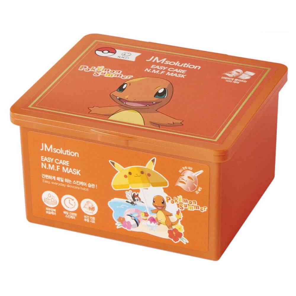 JM SOLUTION Набор масок тканевых восстанавливающих Easy Care N.M.F Mask (350 мл/30 шт)