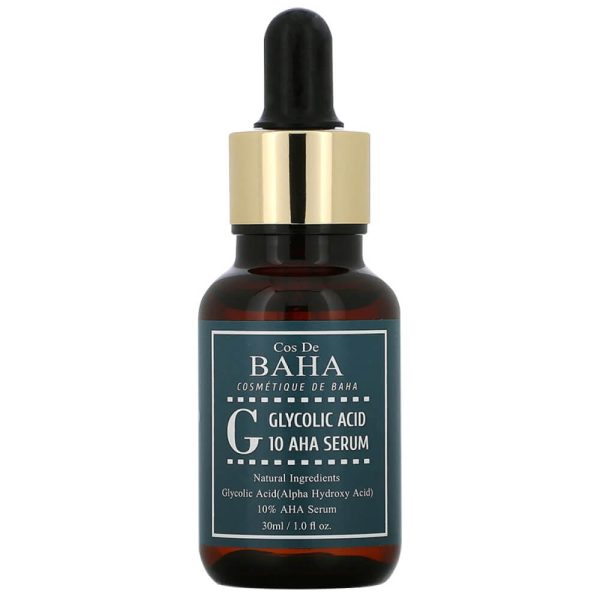 COS DE BAHA Сыворотка для лица c гликолевой кислотой/Glycolic Acid 10 AHA Serum 30ml
