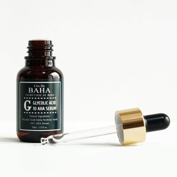 COS DE BAHA Сыворотка для лица c гликолевой кислотой/Glycolic Acid 10 AHA Serum 30ml