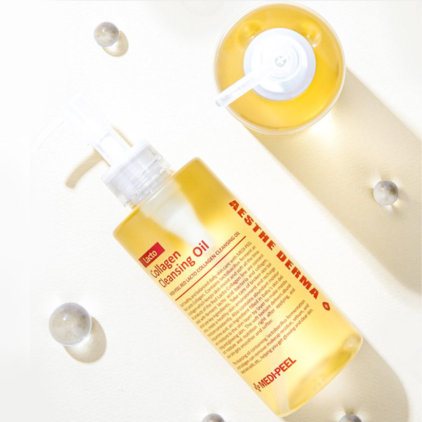 MEDI-PEEL Гидрофильное масло с лактобактериями Red Lacto Collagen Cleansing Oil