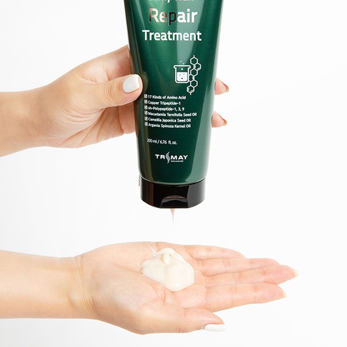 TRIMAY Маска-бальзам для волос с пептидами и аминокислотами Silky Hair Repair Treatment 200 мл TRIMAY Маска-бальзам для волос с пептидами и аминокислотами Silky Hair Repair Treatment 200 мл
