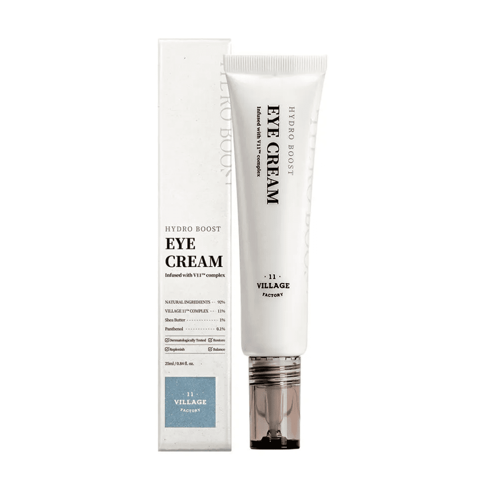 VILLAGE 11 FACTORY HYDRO BOOST EYE CREAM Увлажняющий крем для кожи вокруг глаз с маслом ши, пантенол