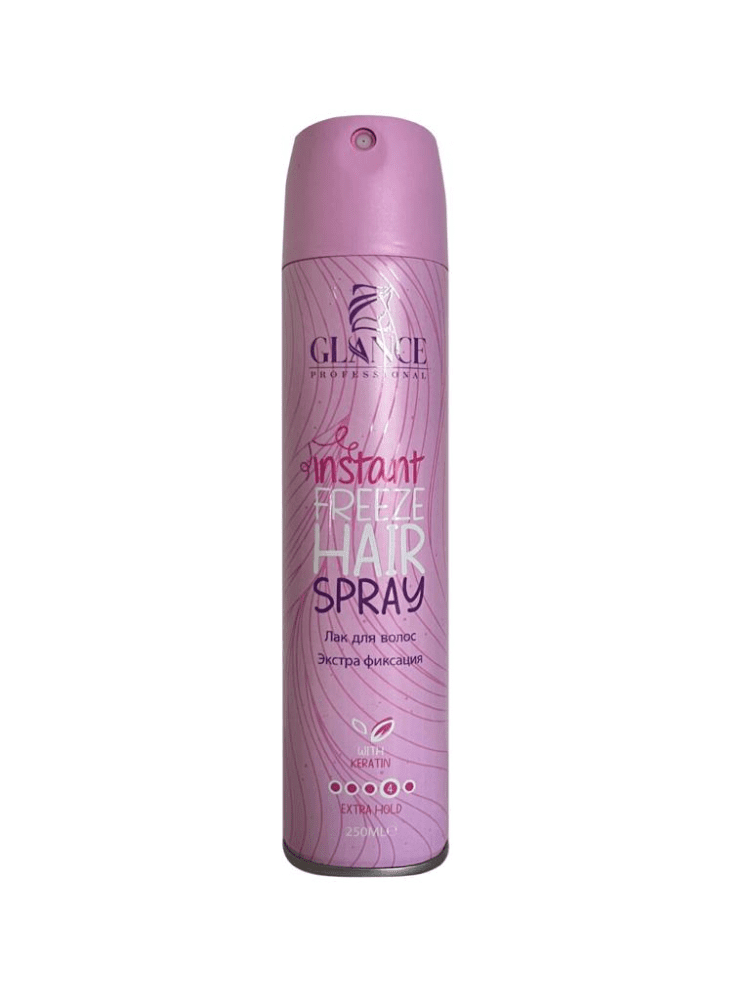 GLANCE Лак для волос ЭКСТРА ФИКСАЦИЯ Keratin, 250 мл GLANCE Лак для волос ЭКСТРА ФИКСАЦИЯ Keratin, 250 мл