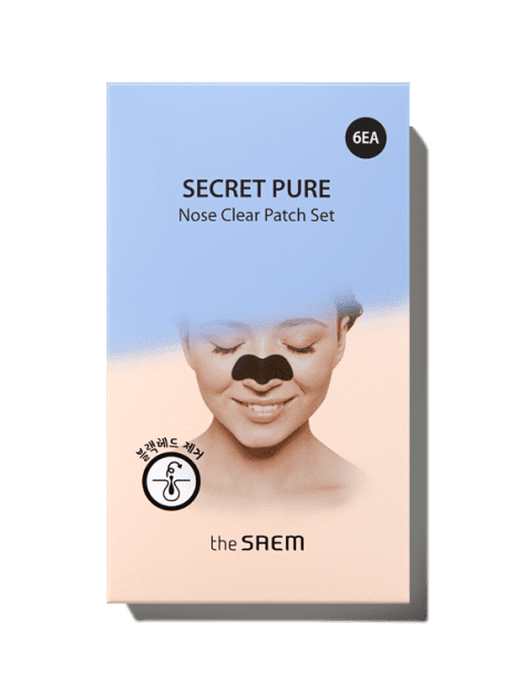 THE SAEM Маска-патч для носа/Secret Pure Nose Clear Patch Set 6шт