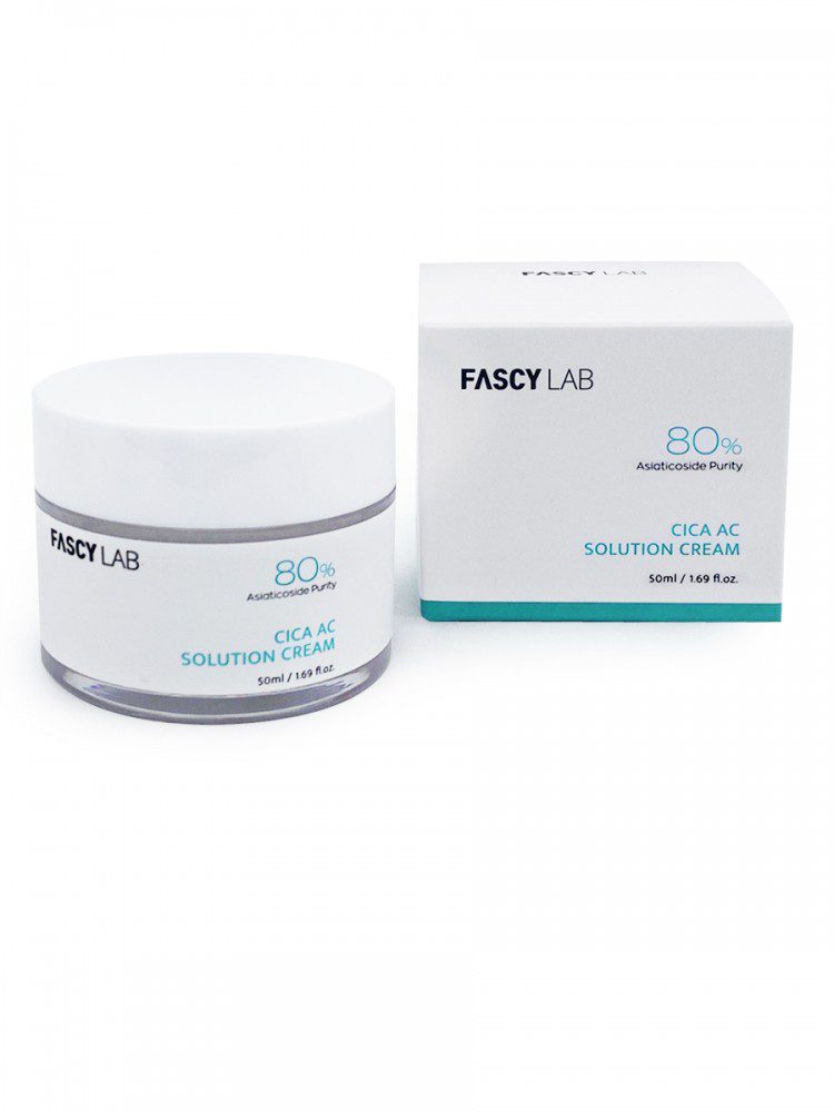 Fascy Lab Cica AC Solution Cream Увлажняющий крем против акне с Cica, 50 мл