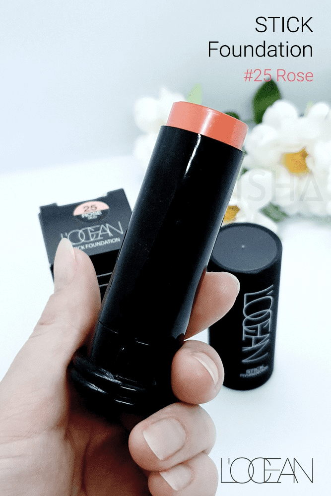 L’OCEAN Румяна-Корректор для лица в стике Stick Foundation 25 Rose L'OCEAN Румяна-Корректор для лица в стике Stick Foundation 25 Rose
