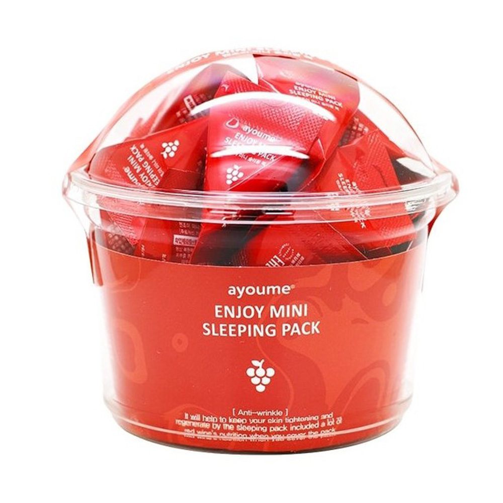 Ayoume Маска для лица ночная антивозрастная Enjoy Mini Sleeping Pack 3гр*1шт