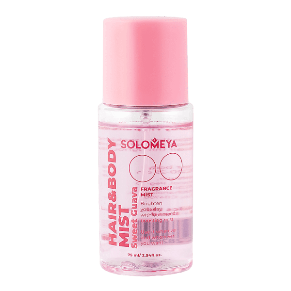SOLOMEYA Мист/волос и тела парфюмированный СЛАДКАЯ ГУАВА Hair&Body Fragrance Mist Sweet Guava 75мл