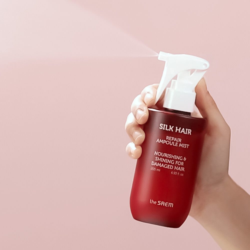 THE SAEM Спрей-сыворотка для волос ампульный восстанавливающий/Silk Hair Repair Ampoule Mist 205мл