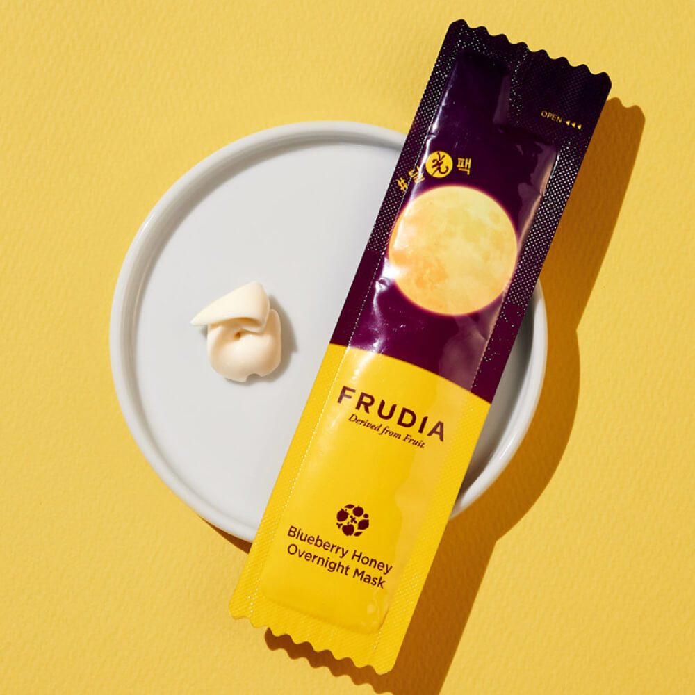 Frudia Маска ночная питательная с черникой и медом — Blueberry honey overnight mask, 20*5мл