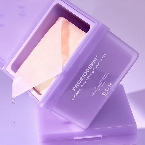 Bio Heal Probioderm Collagen Remodeling Serum Pads, Коллагеновые ремоделирующие тонер-пэды 70 листов