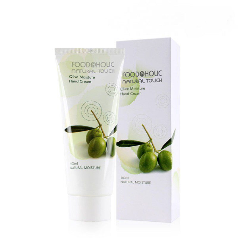 FOODAHOLIC NATURAL TOUCH OLIVE MOISTURE HAND CREAM Увлажняющий крем для рук с экстрактом оливы 100мл