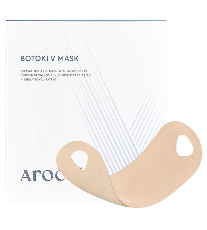 AROCELL Эластичная маска для подтяжки и укрепления нижней трети лица Botoki V Mask