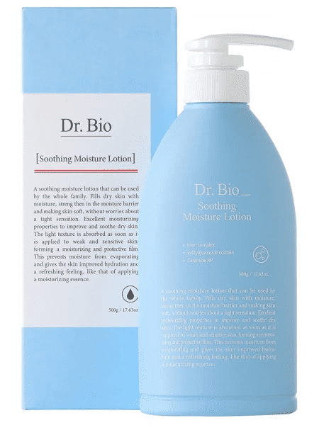 Dr. Bio Успокаивающий увлажняющий лосьон с пробиотиками Soothing Moisture Lotion 500г