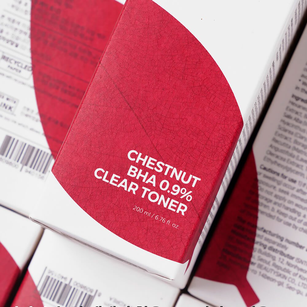 IsNtree Очищающий тонер с BHA-кислотой Chestnut BHA 0.9% Clear Toner