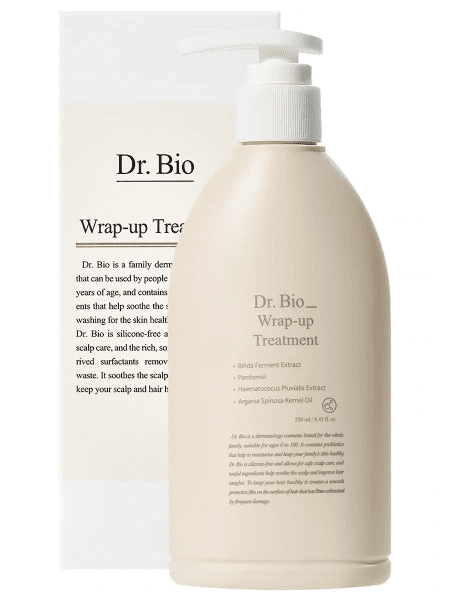 Dr. Bio Кондиционер для всех типов волос с лактобактериями без сульфатов Wrap-Up Treatment 750мл