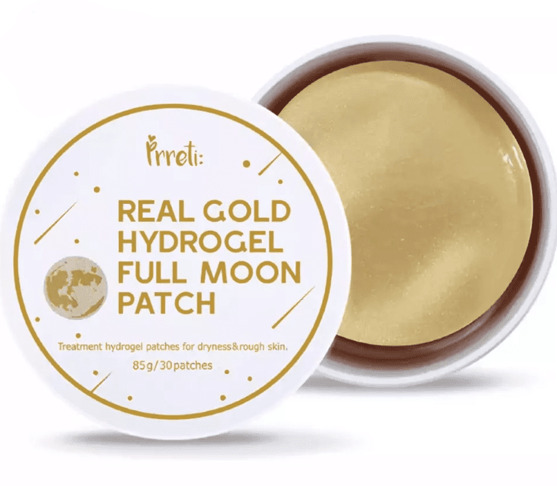 Prreti Патчи для глаз гидрогелевые ночные с золотом/Patch Fullmoon Real Gold Hydrogel 30 шт