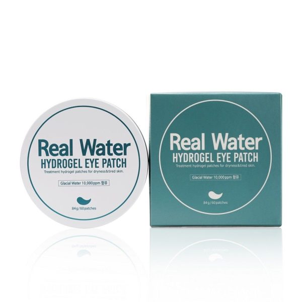 Prreti Патчи для глаз гидрогелевые увлажняющие с ледниковой водой/Eye Patch Real Water Hydrogel 60шт
