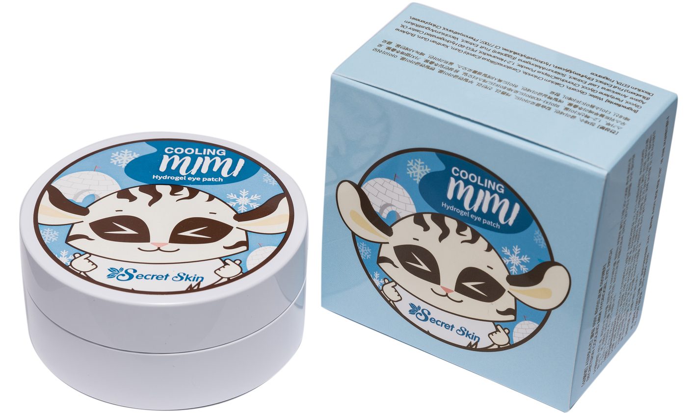 SECRETSKIN COOLING MIMI HYDROGEL EYE PATCH Патчи для глаз гидрогелевые охлаждающие 1,4гр*60шт